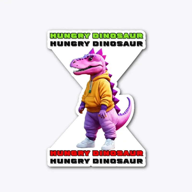 hungry dinosaur design 