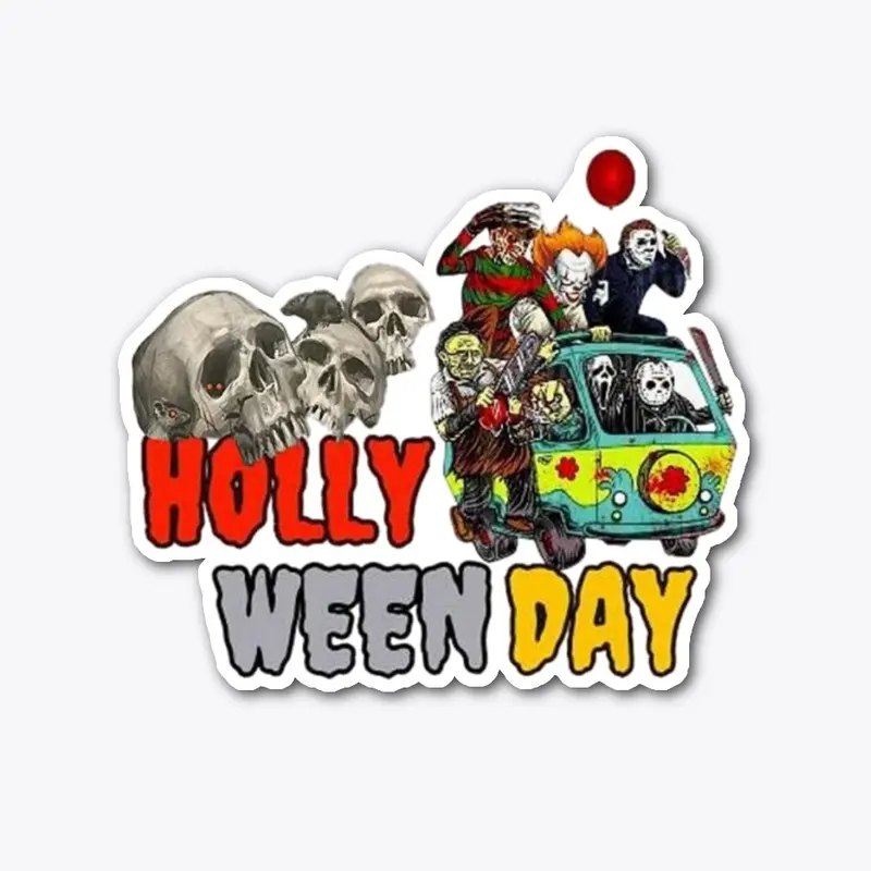 Holly Ween day design 