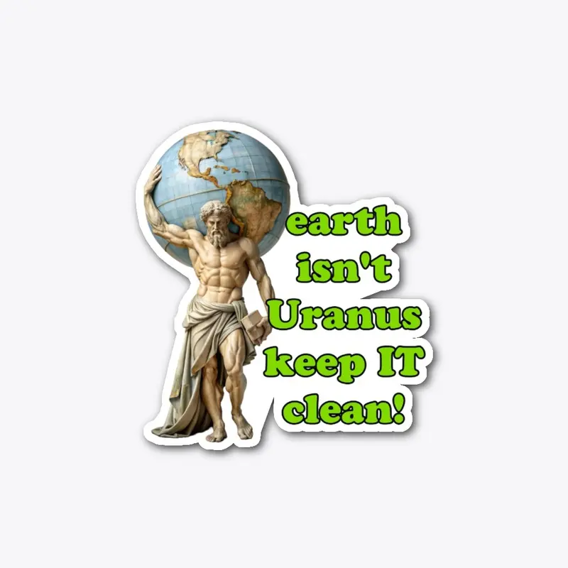 Earth Day good message design 